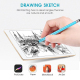 Stylet Universel Pour Écran Tactile À Double Embout Tissu Et Silicone En Aluminium Pour Smartphone Et Tablette 140 Mm 30 G - ...