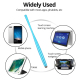Stylet Pour Écran Tactile À Embout En Tissu En Aluminium Compatible Tablette Et Smartphone 150 X 10 Mm 15 G - www.yonis-shop.com
