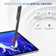 Stylet Capacitif Universel Pour Téléphone Et Tablette 4096 Niveaux Gomme Électronique Pointe En Feutre Avec Clip - www.yonis-...