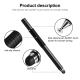 Stylet Capacitif Métal 2 En 1 Pour Écrire Et Dessiner Sur Écrans Tactiles iOS Android - www.yonis-shop.com