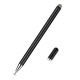 Stylet Tactile 2 En 1 Pour Tablettes Et Smartphones Avec Capuchon Magnétique Chiffon En Fibre Et Embout Disque En Cuivre