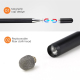 Stylet Tactile 2 En 1 Pour Tablettes Et Smartphones Avec Capuchon Magnétique Chiffon En Fibre Et Embout Disque En Cuivre - ww...