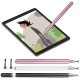 Stylet Tactile À Disque Pour Tablettes Et Smartphones Avec Capuchon Magnétique Et Pointe De Rechange - www.yonis-shop.com