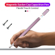 Stylet Tactile À Disque Pour Tablettes Et Smartphones Avec Capuchon Magnétique Et Pointe De Rechange - www.yonis-shop.com