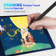 Stylet Tactile À Disque Pour Tablettes Et Smartphones Avec Capuchon Magnétique Et Pointe De Rechange - www.yonis-shop.com