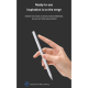 Stylet Capacitif Pour Smartphones Et Tablettes Compatible Android IOS Microsoft Pointe POM Précise Autonomie 15 Heures Type C...
