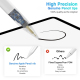 Stylet Bluetooth Magnétique Type C Pour iPad Et Tablettes Android Écriture Dessin Autonomie 10 À 12 Heures Pointe Remplaçable...