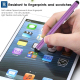 Stylet Tactile Pour Smartphone Et Tablette Écriture Fluide Embout Doux Compatible iOS Et Android Compact 14 cm - www.yonis-sh...