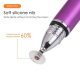 Stylet Capacitif Universel Pour Écrire Et Dessiner Pointe Disque Transparente Précise Compatible iOS Et Android - www.yonis-s...