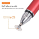 Stylet Capacitif Universel Pour Écrire Et Dessiner Pointe Disque Transparente Précise Compatible iOS Et Android - www.yonis-s...