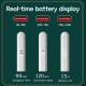 Stylet Pour iPad Anti Touches Accidentelles Sans Bluetooth Charge 20 Minutes Pour 16 Heures D’Autonomie Pointe POM Remplaçabl...