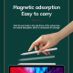 Stylet Pour iPad Anti Touches Accidentelles Sans Bluetooth Charge 20 Minutes Pour 16 Heures D’Autonomie Pointe POM Remplaçabl...