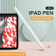 Stylet Tactile Pour iPad Anti-Touche Accidentelle Sans Bluetooth Pointe POM Remplaçable Autonomie 16 h Fixation Magnétique - ...