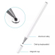 Stylet Capacitif Pour Smartphone Et Tablette Avec Embout Disque Transparent 7 Mm Bouchon Magnétique Sans Recharge Pointe De R...