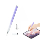 Stylet Capacitif Pour Smartphone Et Tablette Avec Embout Disque Transparent 7 Mm Bouchon Magnétique Sans Recharge Pointe De R...