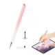 Stylet Capacitif Pour Smartphone Et Tablette Avec Embout Disque Transparent 7 Mm Bouchon Magnétique Sans Recharge Pointe De R...
