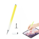 Stylet Capacitif Pour Smartphone Et Tablette Avec Embout Disque Transparent 7 Mm Bouchon Magnétique Sans Recharge Pointe De R...