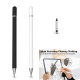 Stylet Capacitif Pour Smartphone Et Tablette Avec Pointe Disque Transparente 7 Mm Sans Recharge Et Capuchon Magnétique - www....