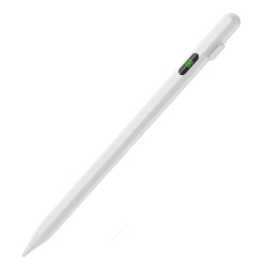 Stylet Tactile USB C Pour iPhone iPad Et Android Avec Affichage De Batterie Embout POM Et Fixation Magnétique