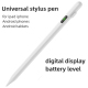 Stylet Tactile USB C Pour iPhone iPad Et Android Avec Affichage De Batterie Embout POM Et Fixation Magnétique - www.yonis-sho...
