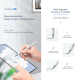 Stylet Tactile Pour Tablette Avec Embout Souple Rechargeable USB-C Rejet De Paume Dessin Incliné 70 Heures - www.yonis-shop.com