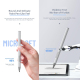 Stylet Tactile Pour Tablette Avec Embout Souple Rechargeable USB-C Rejet De Paume Dessin Incliné 70 Heures - www.yonis-shop.com