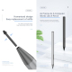 Stylet Tactile Pour Tablette Avec Embout Souple Rechargeable USB-C Rejet De Paume Dessin Incliné 70 Heures - www.yonis-shop.com