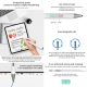 Stylet Tactile Pour Tablette Avec Embout Souple Rechargeable USB-C Rejet De Paume Dessin Incliné 70 Heures - www.yonis-shop.com