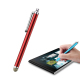 Stylet Capacitif Universel Pour Smartphone Et Tablette Embout En Fibre Argentée N'Endommage Pas L'Écran Cordon Anti Perte - w...