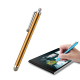 Stylet Capacitif Universel Pour Smartphone Et Tablette Embout En Fibre Argentée N'Endommage Pas L'Écran Cordon Anti Perte - w...