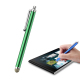 Stylet Capacitif Universel Pour Smartphone Et Tablette Embout En Fibre Argentée N'Endommage Pas L'Écran Cordon Anti Perte - w...