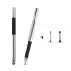 Stylet Capacitif 2 En 1 Pour Smartphone Et Tablette Avec Pointe Disque Précise Et Fibre Argentée Sans Recharge - www.yonis-sh...