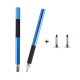 Stylet Capacitif 2 En 1 Pour Smartphone Et Tablette Avec Pointe Disque Précise Et Fibre Argentée Sans Recharge - www.yonis-sh...