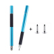 Stylet Capacitif 2 En 1 Pour Smartphone Et Tablette Avec Pointe Disque Précise Et Fibre Argentée Sans Recharge - www.yonis-sh...
