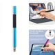 Stylet Capacitif 2 En 1 Pour Smartphone Et Tablette Avec Pointe Disque Précise Et Fibre Argentée Sans Recharge - www.yonis-sh...