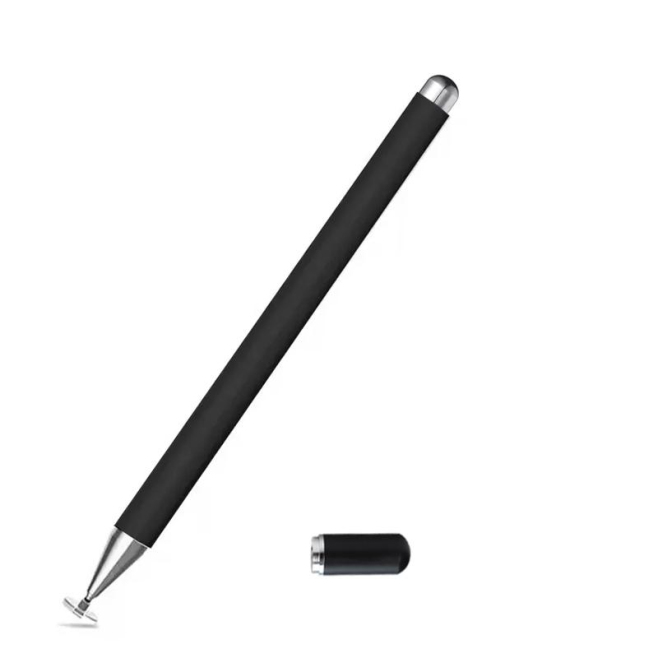 Stylet Tactile Capacitif Pour Smartphone Et Tablette Sans Recharge Avec Disque Transparent 7 Mm Et Capuchon Magnétique - www....