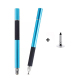 Stylet Capacitif 2 En 1 Pour Smartphone Et Tablette Tête Disque Précise 7 Mm Fibre Argentée 6 Mm Sans Recharge - www.yonis-sh...