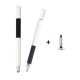 Stylet Capacitif 2 En 1 Pour Smartphone Et Tablette Tête Disque Précise 7 Mm Fibre Argentée 6 Mm Sans Recharge - www.yonis-sh...