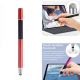 Stylet Capacitif 2 En 1 Pour Smartphone Et Tablette Tête Disque Précise 7 Mm Fibre Argentée 6 Mm Sans Recharge - www.yonis-sh...