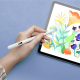 Stylet Actif Capacitif Pour Écran Tactile Avec Affichage De Batterie Détection D’inclinaison Et Pointe Remplaçable - www.yoni...