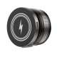 Support De Téléphone Pour Voiture Magnétique À Ventouse Avec Charge Sans Fil 15 W Aimants N52 Rotation 360 Degrés - www.yonis...