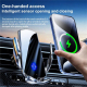 Support Téléphone Voiture Magnétique Pour Grille D’Aération Avec Charge Sans Fil 15 W Détection Intelligente Et 3 Embouts Mag...