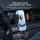 Support Téléphone Voiture Magnétique Avec Chargeur Sans Fil 15 W Ouverture Tactile Base Réglable Type C - www.yonis-shop.com