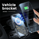 Chargeur Sans Fil Pour Grille D’Aération De Voiture 15W Support À Induction Automatique Crochet Métallique Moteur Silencieux ...