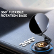 Support De Téléphone Pour Voiture Magnétique Et Chargeur Sans Fil 15 W Avec Double Aimant Néodyme Rotation 360° - www.yonis-s...