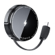 Support Téléphone Magnétique Pour Grille D’Aération Voiture Chargeur Sans Fil 15W Câble Type-C Rétractable 70 cm Compatible Q...