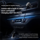 Support Téléphone Magnétique Pour Grille D’Aération Voiture Chargeur Sans Fil 15W Câble Type-C Rétractable 70 cm Compatible Q...