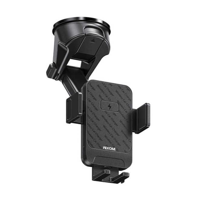 Support Téléphone Voiture À Charge Sans Fil 15W Avec Ventouse Nano Clip Crochet Bras Télescopiques Et Rotation 360°ablytyped ...