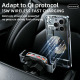 Support De Voiture Avec Chargeur Sans Fil Qi 15W Fixation Grille D’Aération Et Éclairage Ambiant Pour Smartphone - www.yonis-...