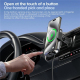 Chargeur Sans Fil Pour Voiture Avec Support De Téléphone À Induction Automatique 15 W Fixation Réglable Pour Grille D’Aératio...